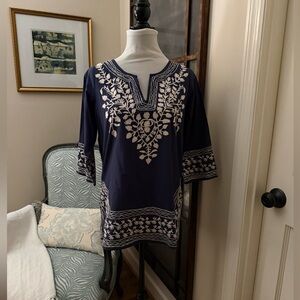 GRETCHEN SCOTT EMBROIDERED TUNIC